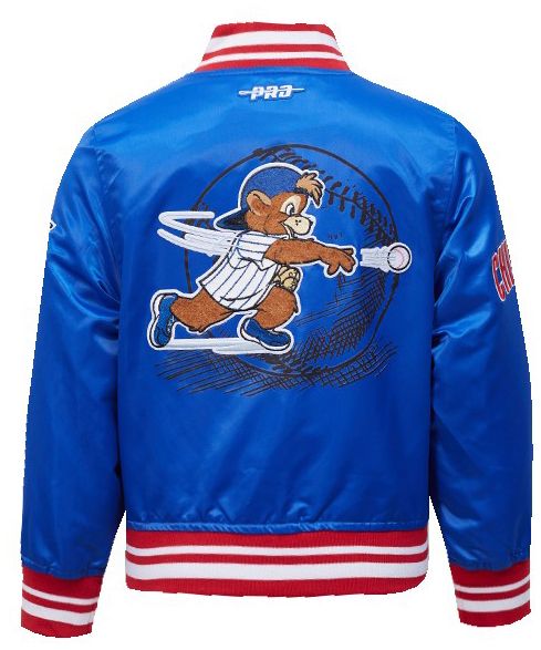 Pro Standard Toddler Chicago Cubs Royal Rib Satin Jacket product image