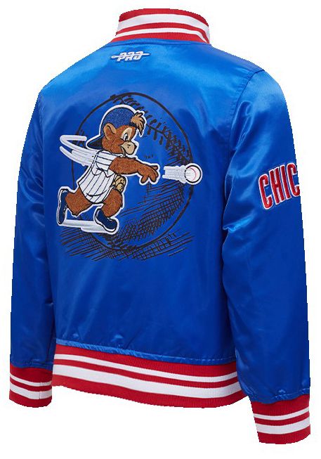 Pro Standard Toddler Chicago Cubs Royal Rib Satin Jacket product image
