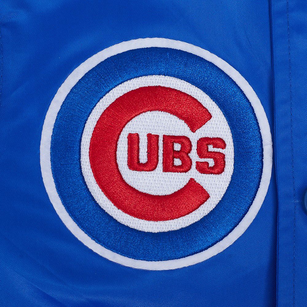 Pro Standard Toddler Chicago Cubs Royal Rib Satin Jacket product image