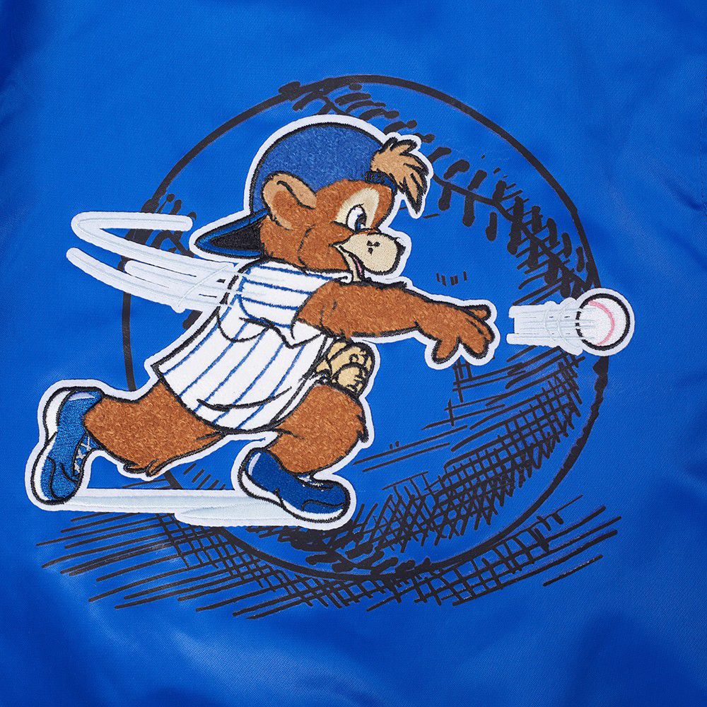 Pro Standard Toddler Chicago Cubs Royal Rib Satin Jacket product image