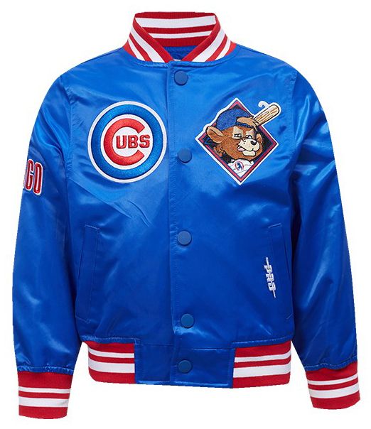 Pro Standard Toddler Chicago Cubs Royal Rib Satin Jacket product image