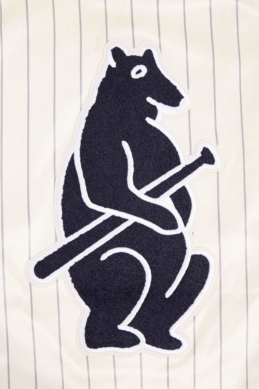 Pro Standard Women's Chicago Cubs Cream Satin Jacket product image