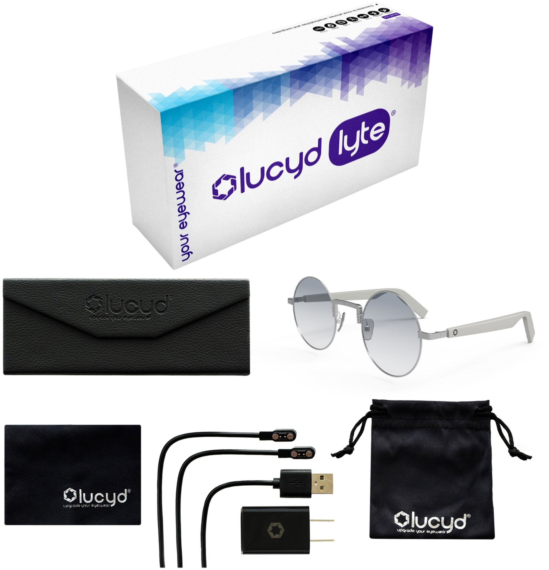 Lucyd Lyte Polaris Bluetooth Sunglasses product image