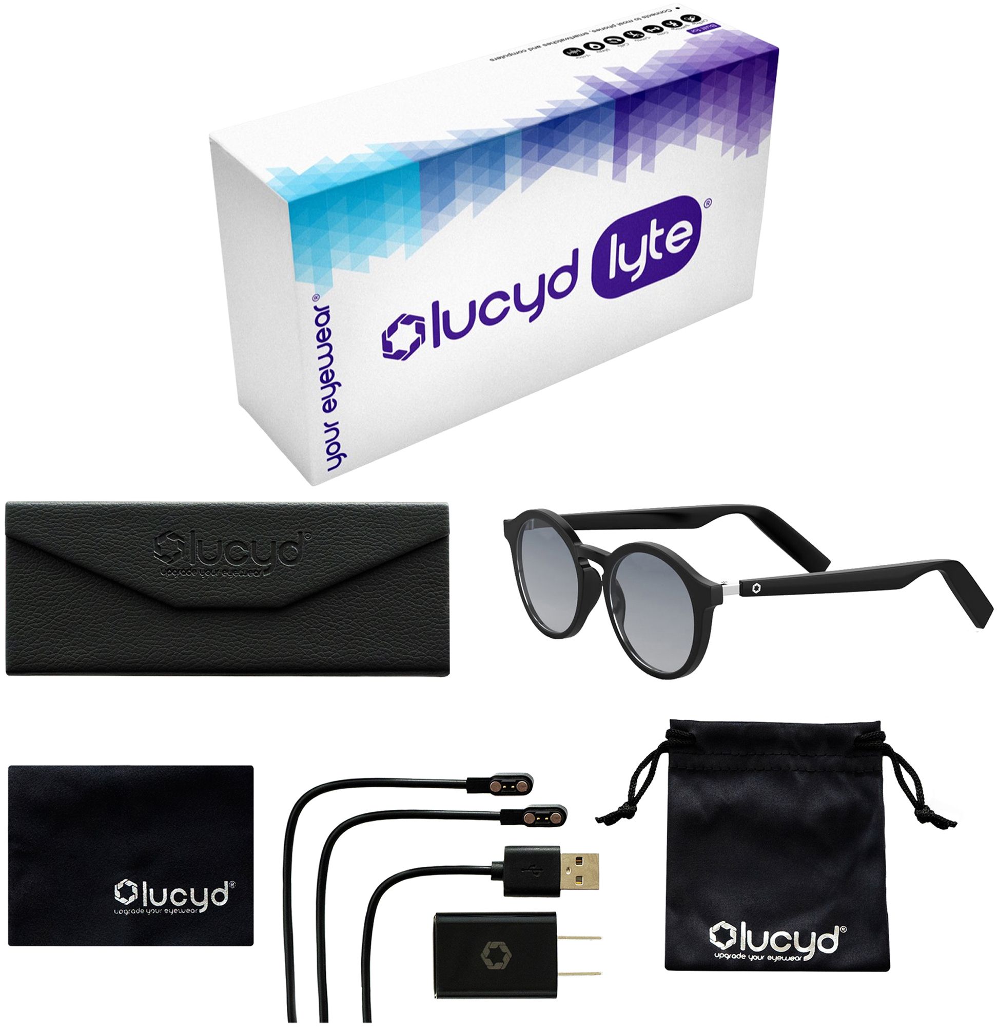 Lucyd Lyte Moonshot Bluetooth Sunglasses product image