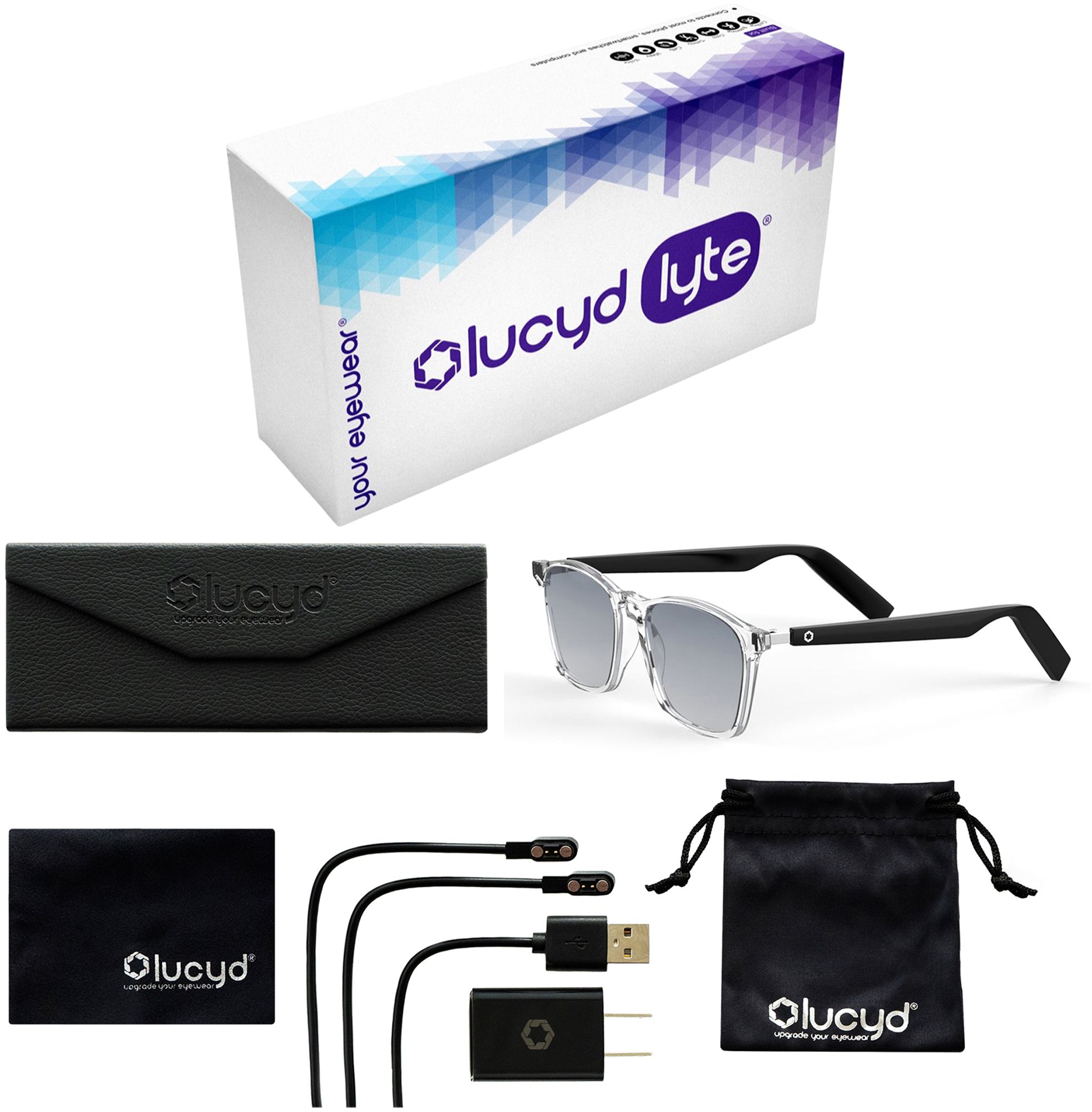 Lucyd Lyte Eclipse Bluetooth Sunglasses product image