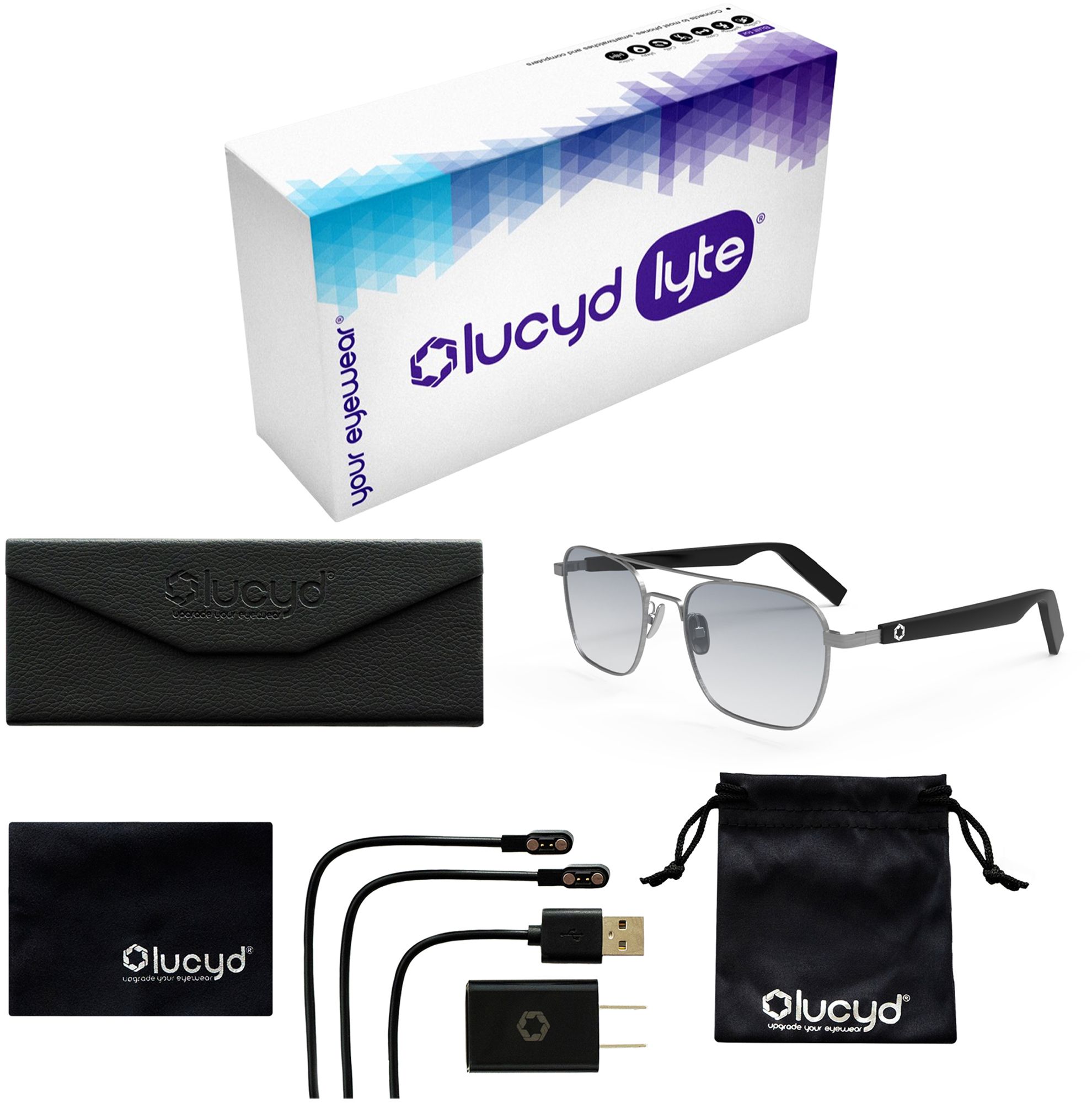 Lucyd Lyte Starman Bluetooth Sunglasses product image