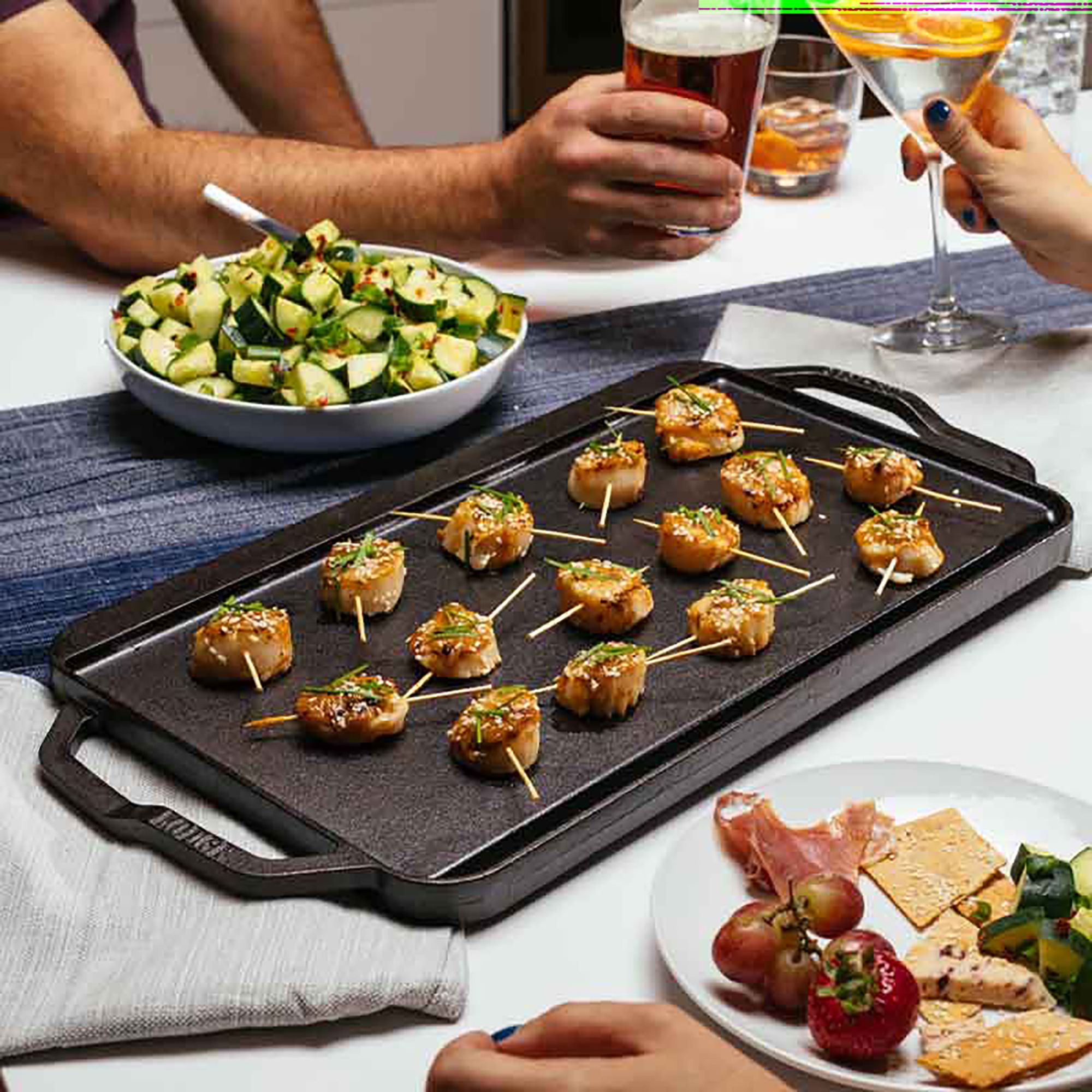 Lodge Chef Collection 19.5" x 10" Cast Iron Reversible Grill/Griddle product image