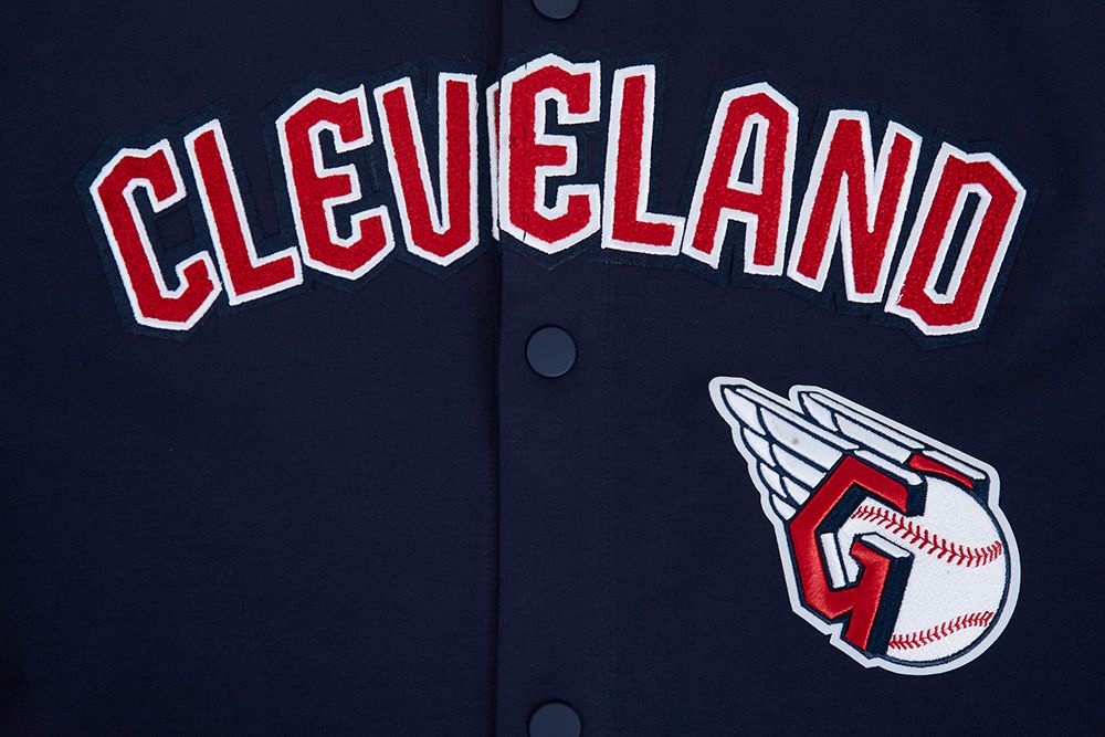 Pro Standard Men's Cleveland Guardians Navy Warmup Jacket product image