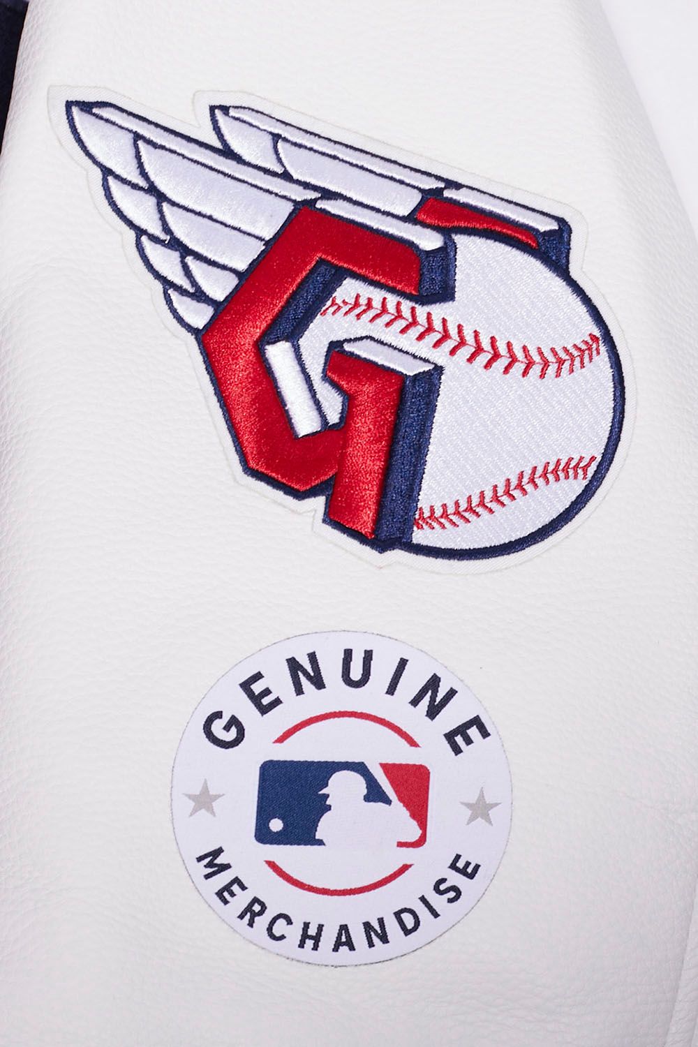 Pro Standard Men's Cleveland Guardians Navy Retro Classic Jacket product image