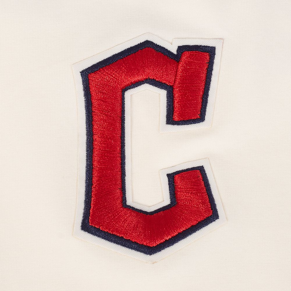 Pro Standard Women's Cleveland Guardians Cream Classic Retro Boxy T-Shirt product image