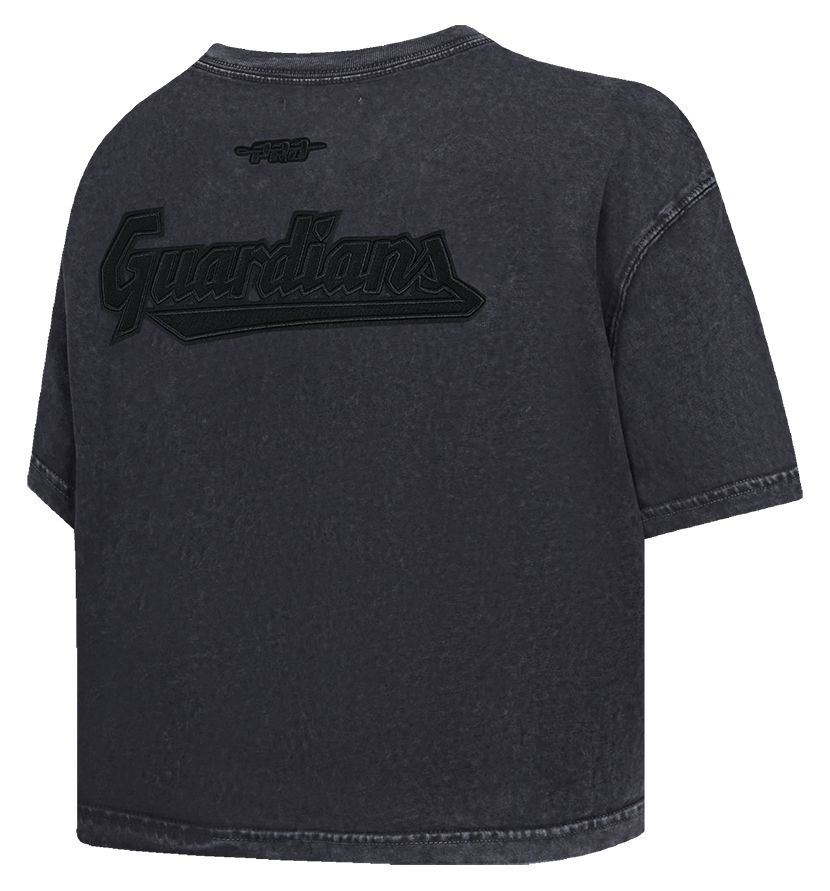 Pro Standard Women's Cleveland Guardians Black Washed Classic T-Shirt product image