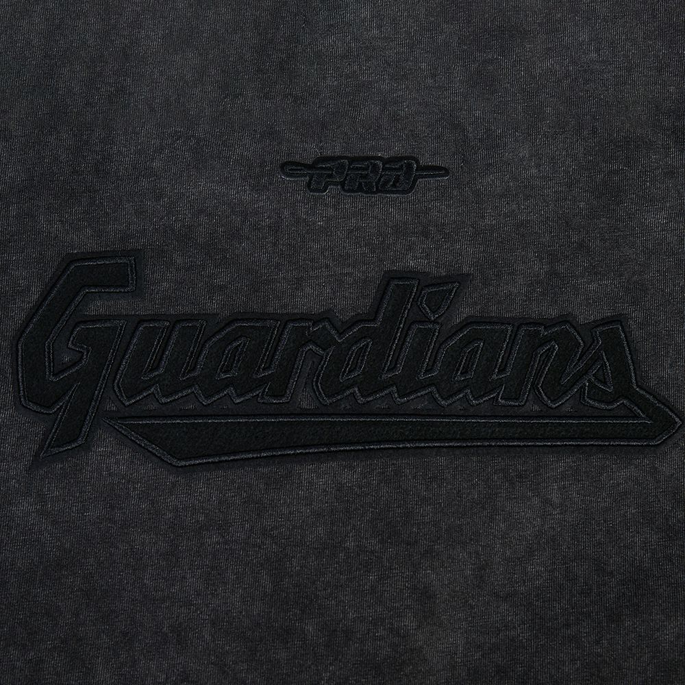 Pro Standard Women's Cleveland Guardians Black Washed Classic T-Shirt product image