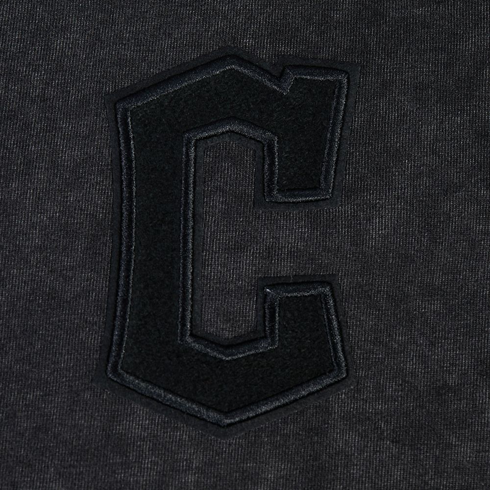 Pro Standard Women's Cleveland Guardians Black Washed Classic T-Shirt product image