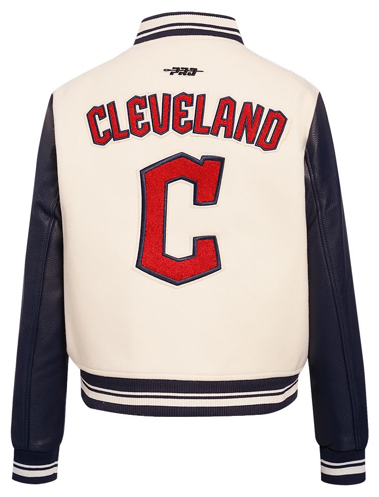 Pro Standard Women's Cleveland Guardians Retro Varsity Jacket product image