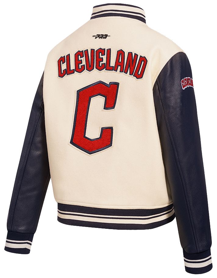 Pro Standard Women's Cleveland Guardians Retro Varsity Jacket product image