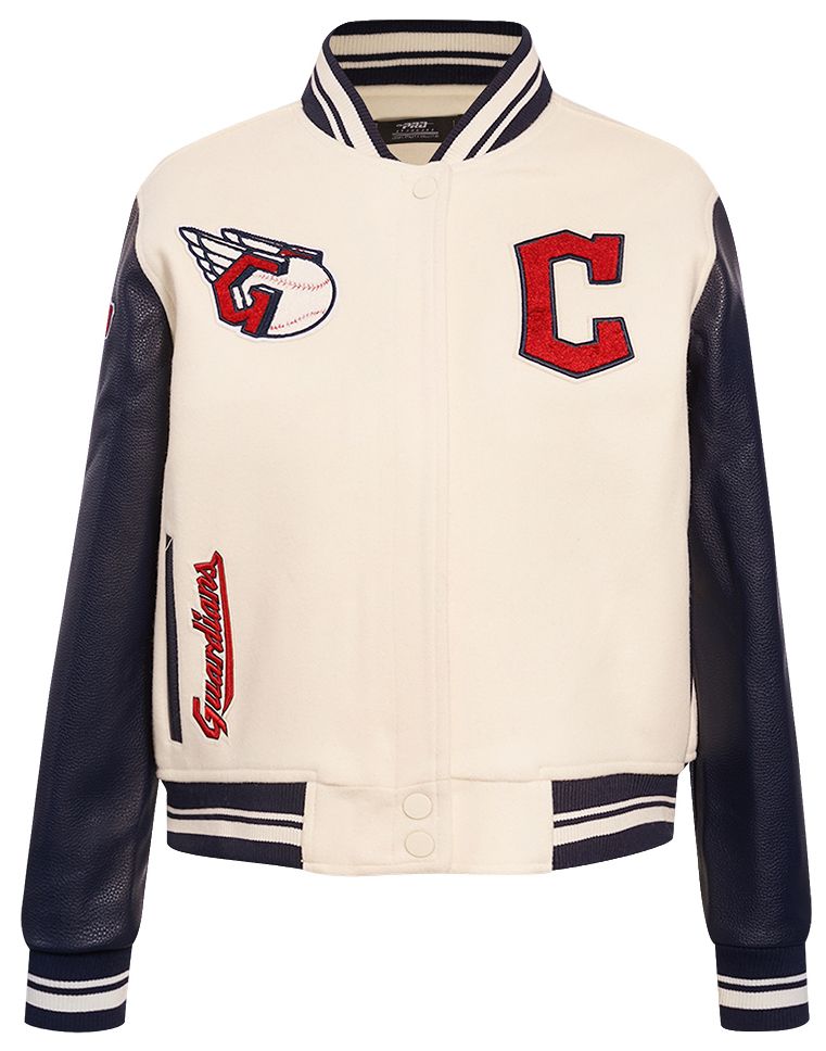 Pro Standard Women's Cleveland Guardians Retro Varsity Jacket product image