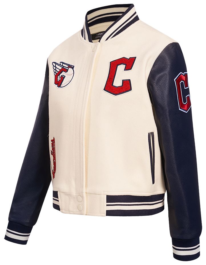 Pro Standard Women's Cleveland Guardians Retro Varsity Jacket product image