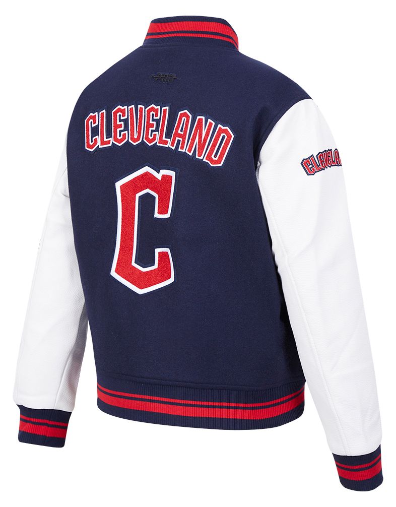 Pro Standard Women's Cleveland Guardians Retro Varsity Jacket product image
