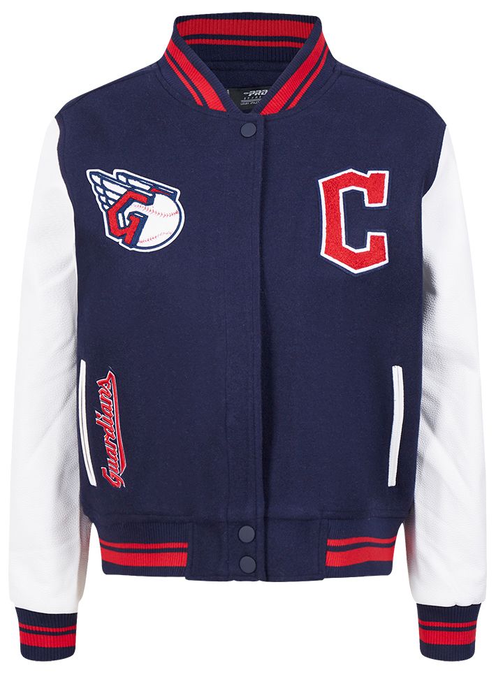 Pro Standard Women's Cleveland Guardians Retro Varsity Jacket product image