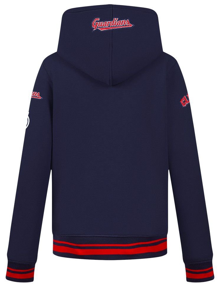 Pro Standard Boys' Cleveland Guardians Navy Classic Fleece Pullover Hoodie product image