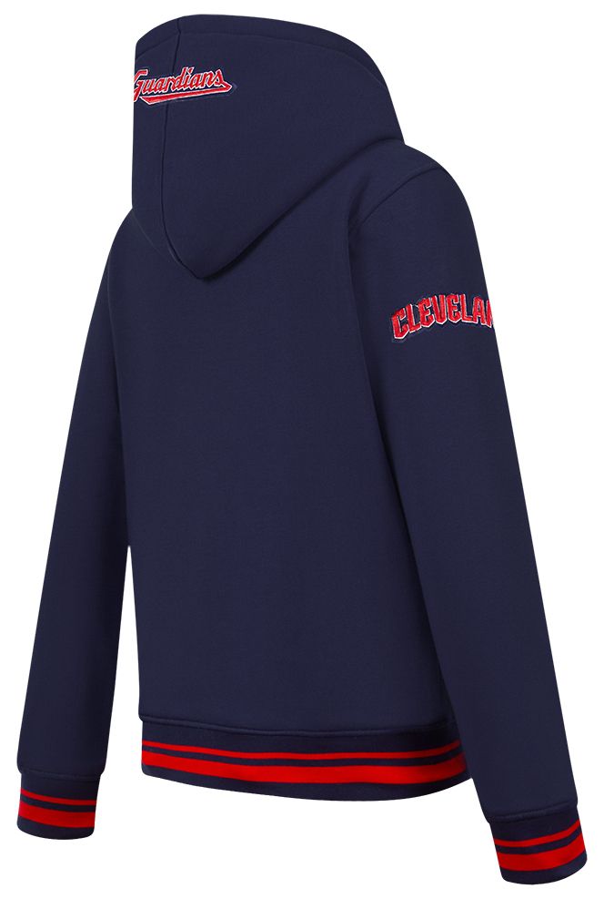 Pro Standard Boys' Cleveland Guardians Navy Classic Fleece Pullover Hoodie product image