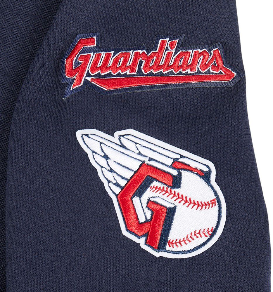 Pro Standard Boys' Cleveland Guardians Navy Classic Fleece Pullover Hoodie product image