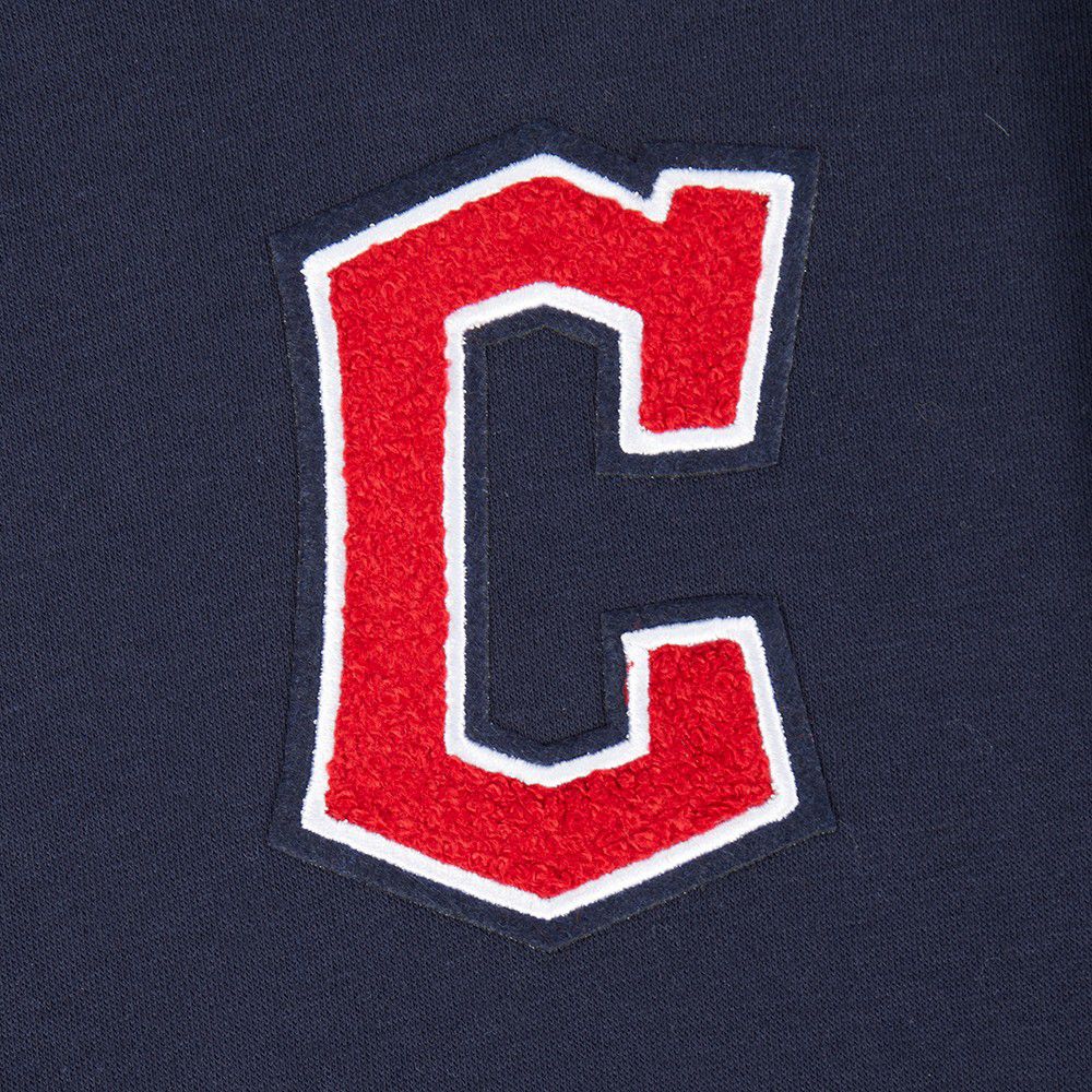 Pro Standard Boys' Cleveland Guardians Navy Classic Fleece Pullover Hoodie product image