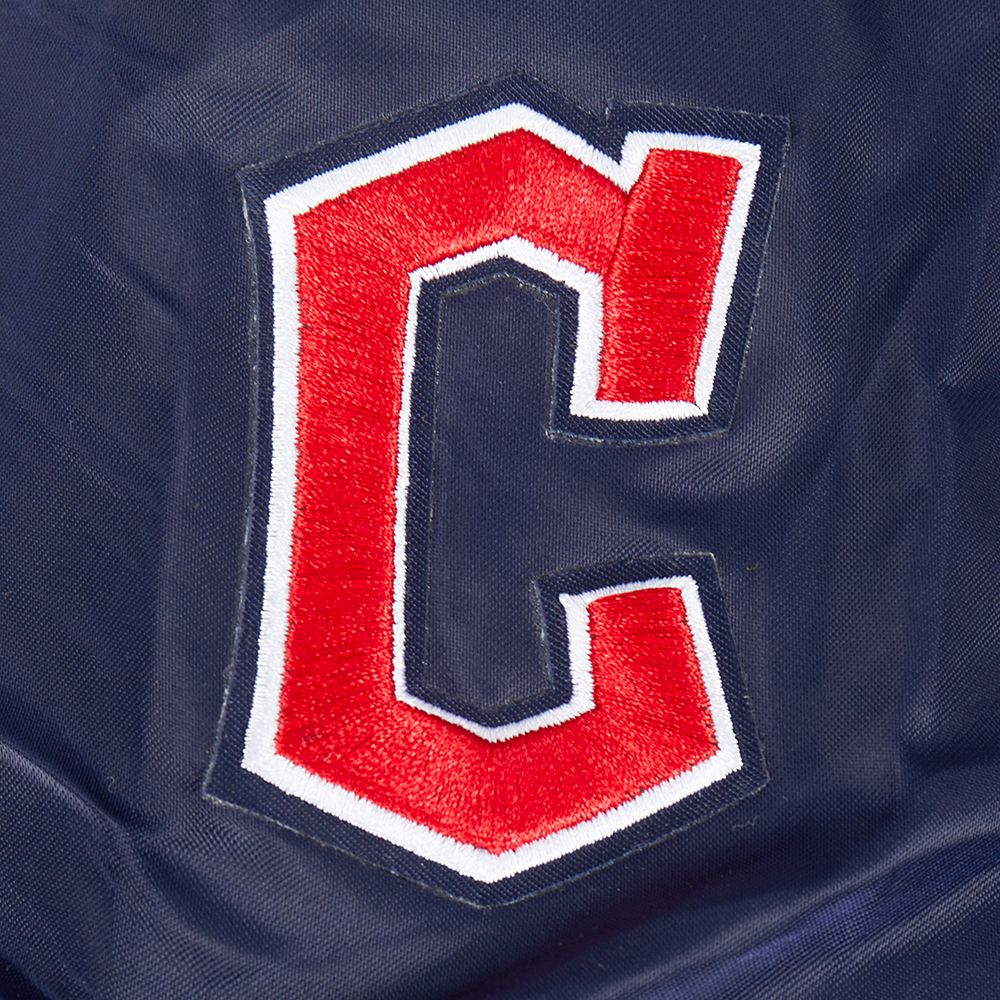 Pro Standard Toddler Cleveland Guardians Navy Classic Satin Jacket product image