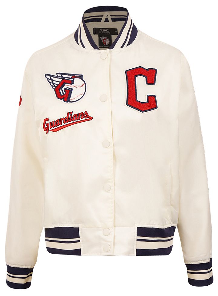 Pro Standard Women's Cleveland Guardians Retro Satin Jacket product image