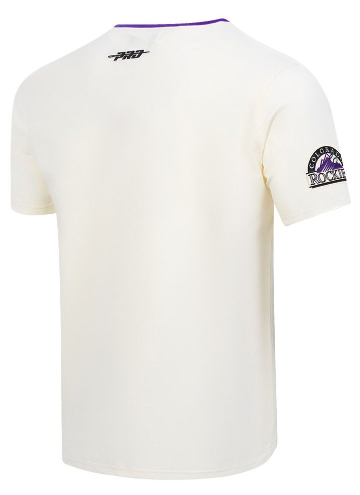 Pro Standard Men's Colorado Rockies Cream Modern Originals T-Shirt product image