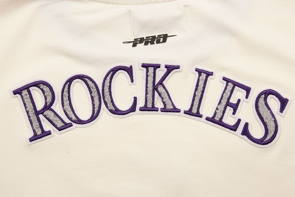 Pro Standard Women's Colorado Rockies Cream Slim T-Shirt product image