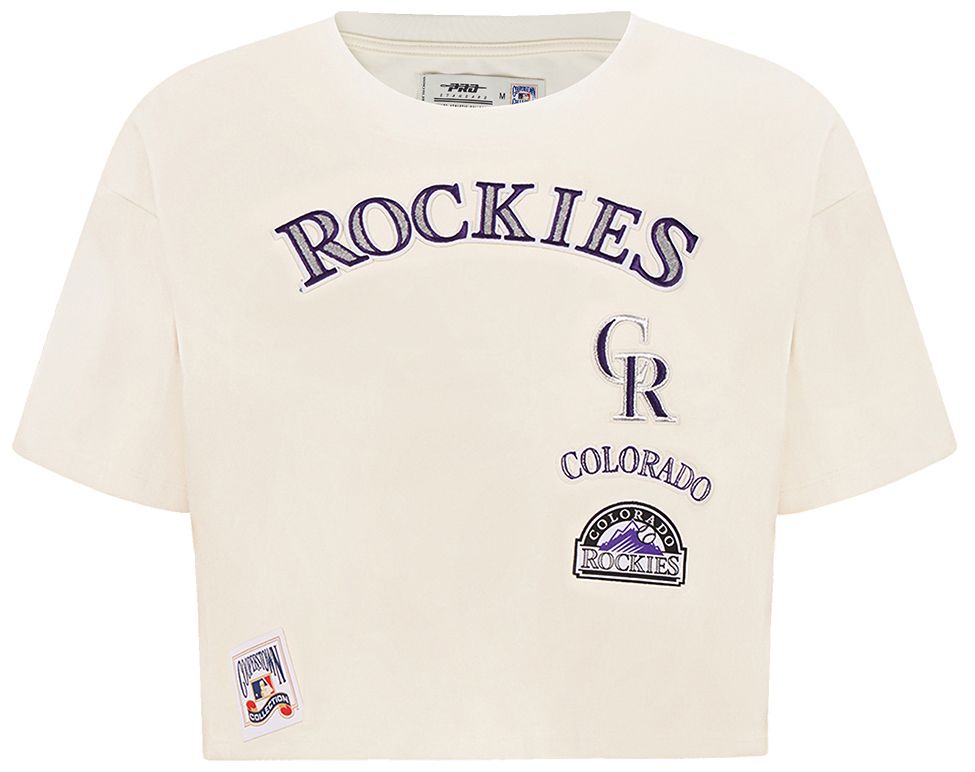 Pro Standard Women's Colorado Rockies Retro Boxy T-Shirt product image