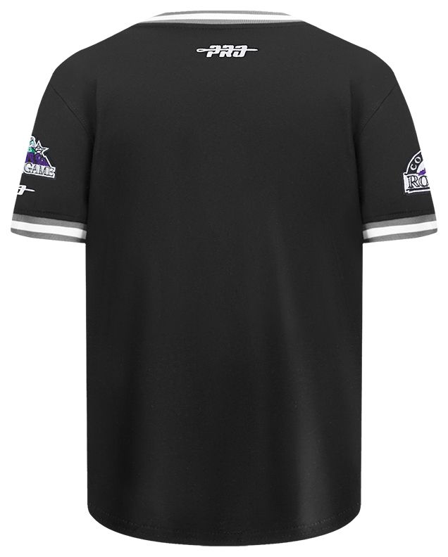 Pro Standard Youth Colorado Rockies Black Classic Retro T-Shirt product image