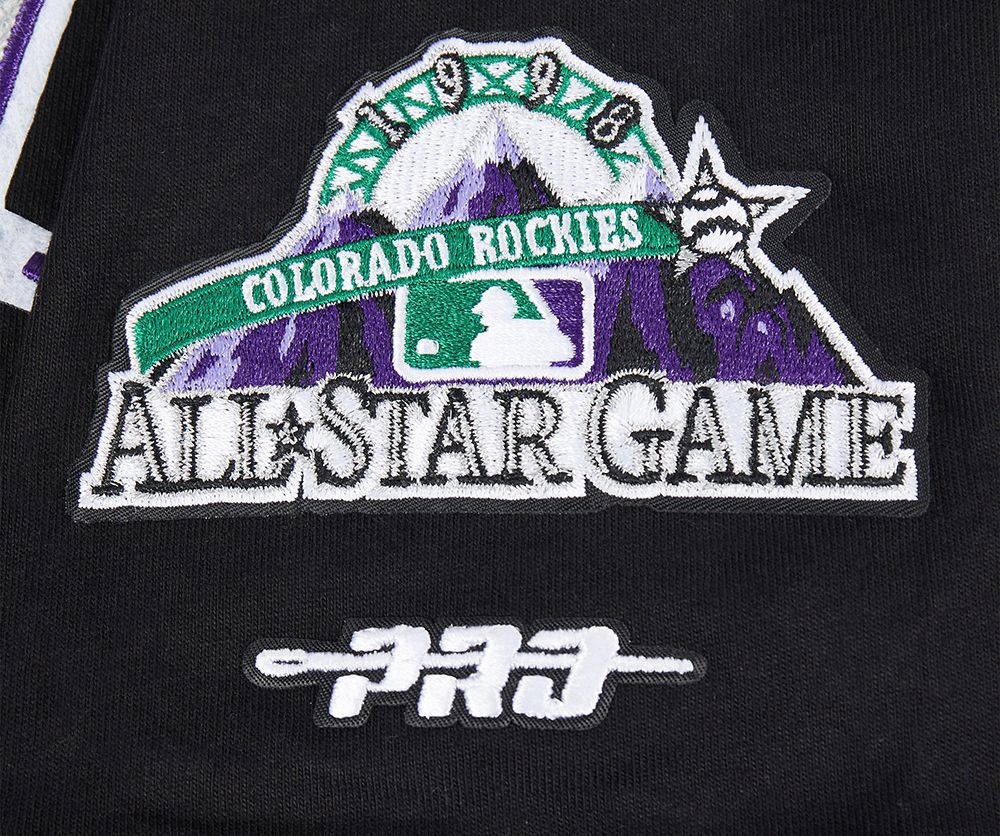 Pro Standard Youth Colorado Rockies Black Classic Retro T-Shirt product image
