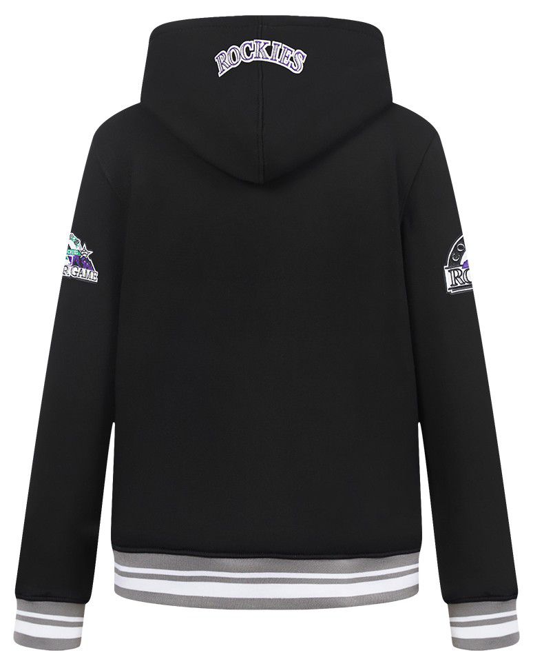 Pro Standard Youth Colorado Rockies Black Classic Fleece Pullover Hoodie product image