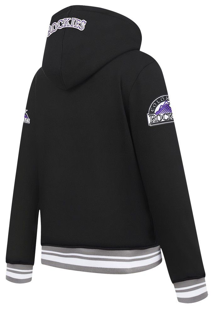 Pro Standard Youth Colorado Rockies Black Classic Fleece Pullover Hoodie product image