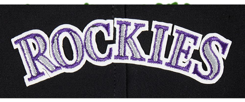 Pro Standard Youth Colorado Rockies Black Classic Fleece Pullover Hoodie product image
