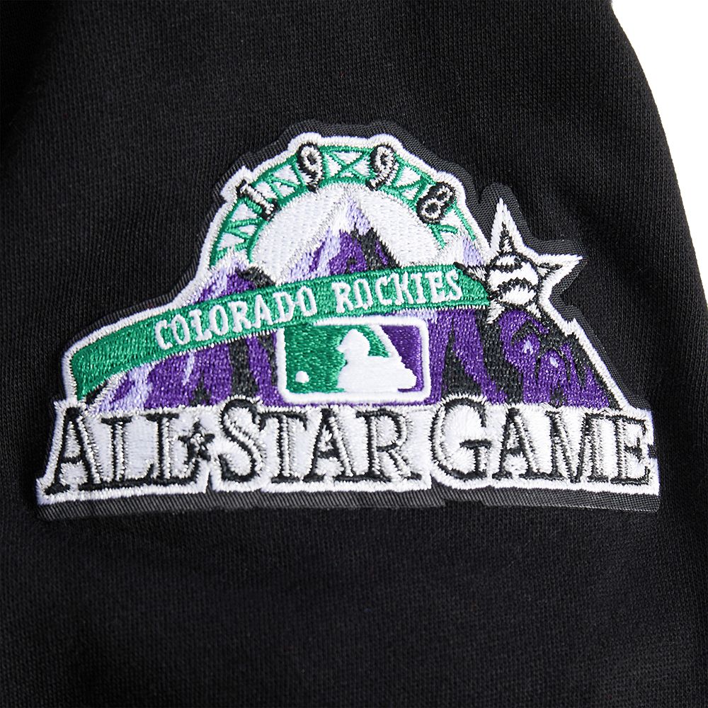 Pro Standard Youth Colorado Rockies Black Classic Fleece Pullover Hoodie product image