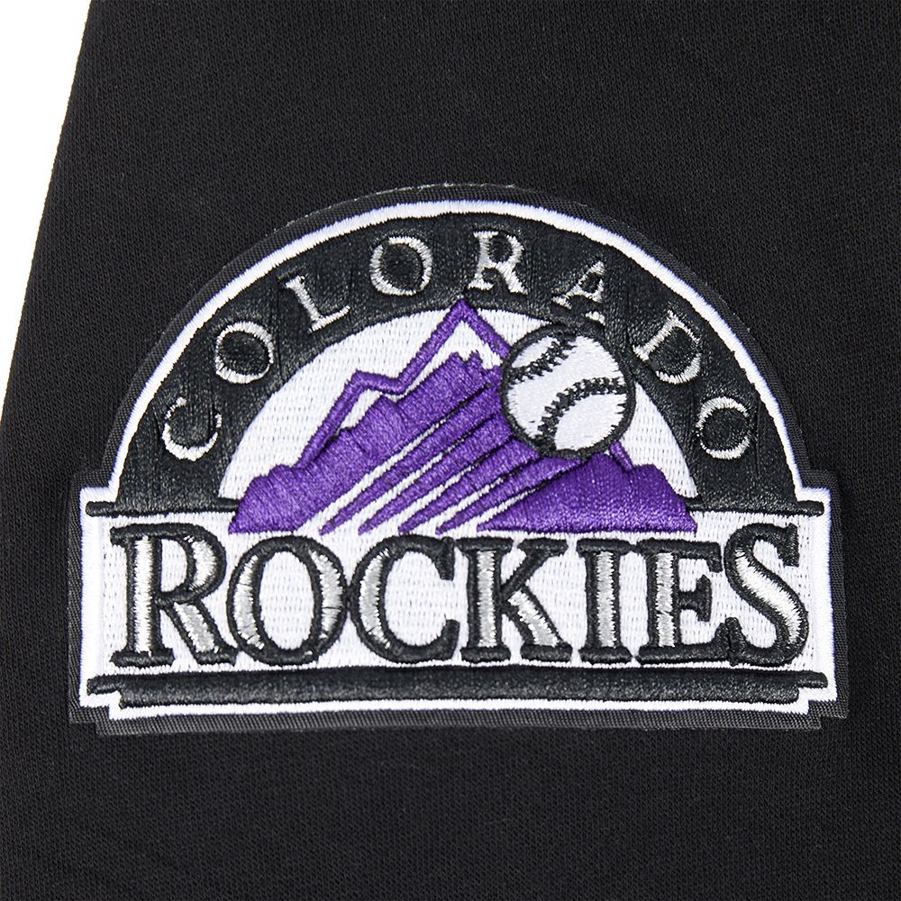 Pro Standard Youth Colorado Rockies Black Classic Fleece Pullover Hoodie product image