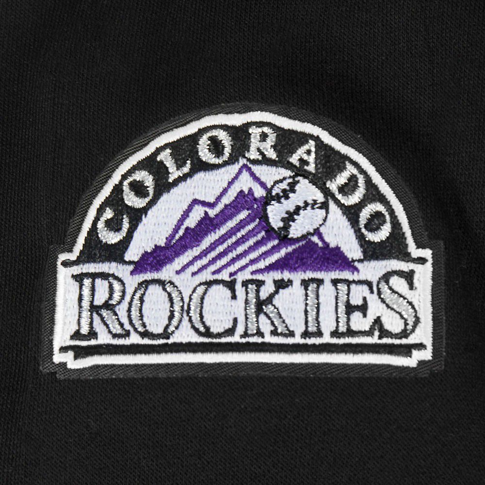 Pro Standard Boys' Colorado Rockies Black Classic Fleece Pullover Hoodie product image