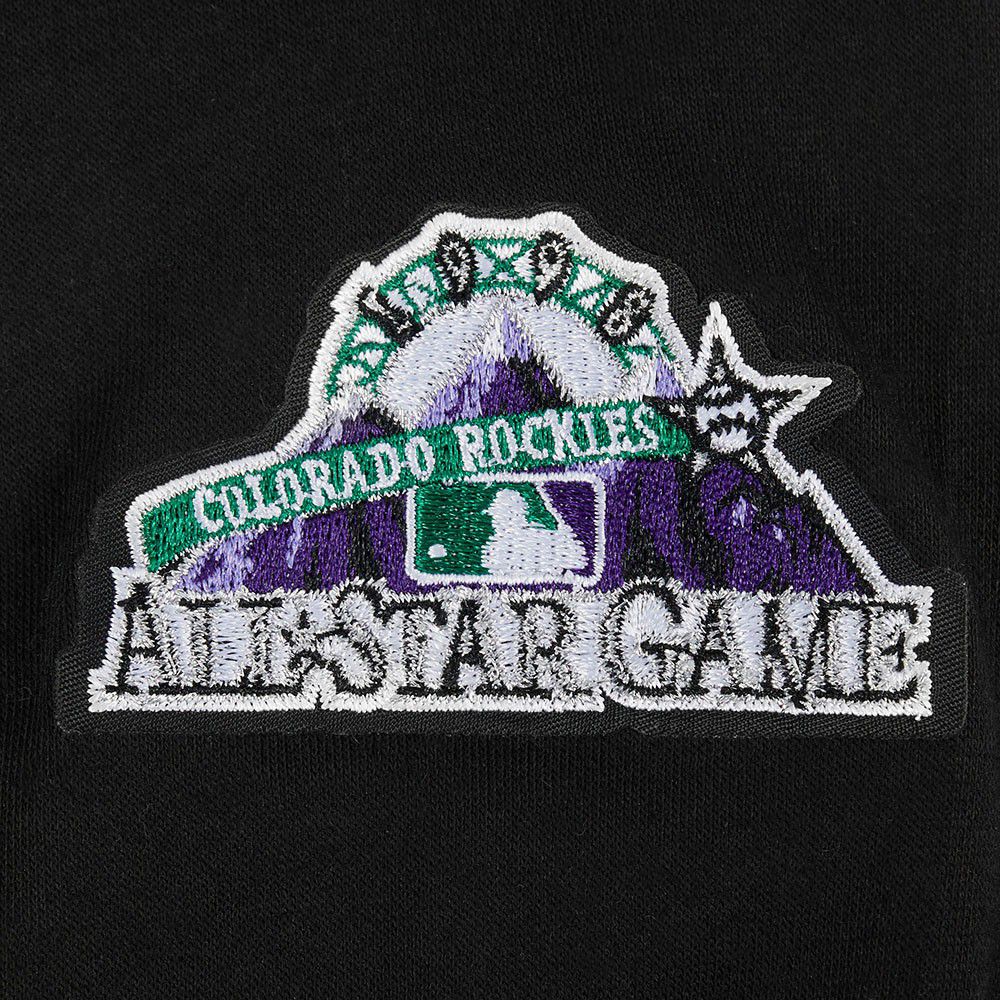 Pro Standard Boys' Colorado Rockies Black Classic Fleece Pullover Hoodie product image