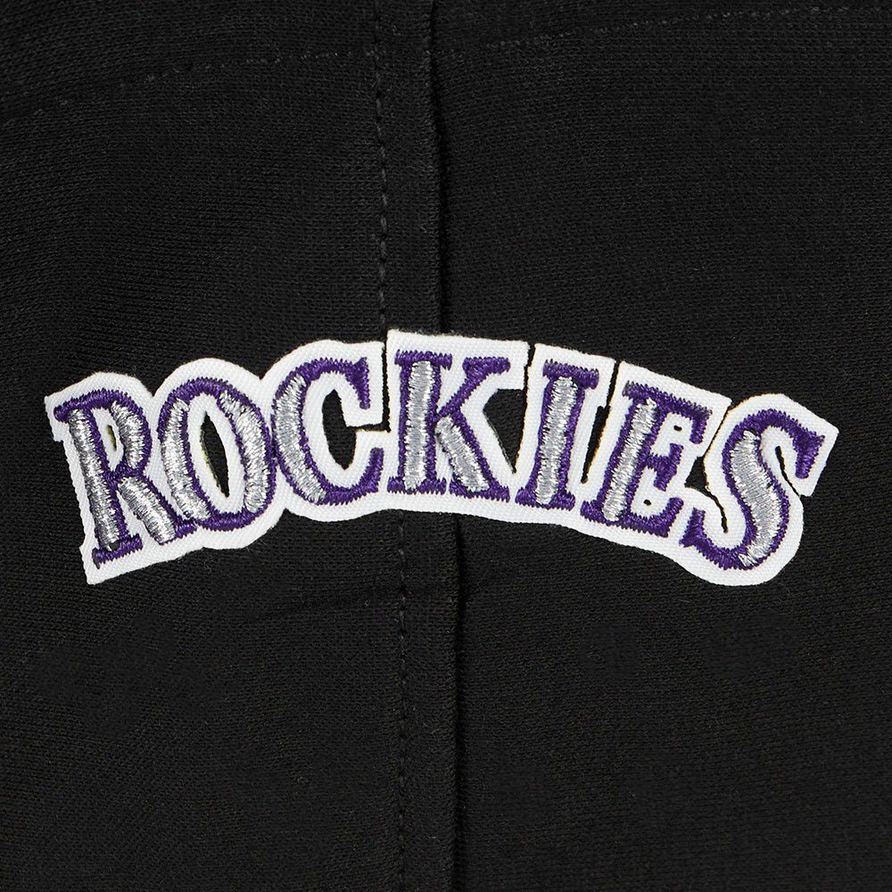 Pro Standard Boys' Colorado Rockies Black Classic Fleece Pullover Hoodie product image