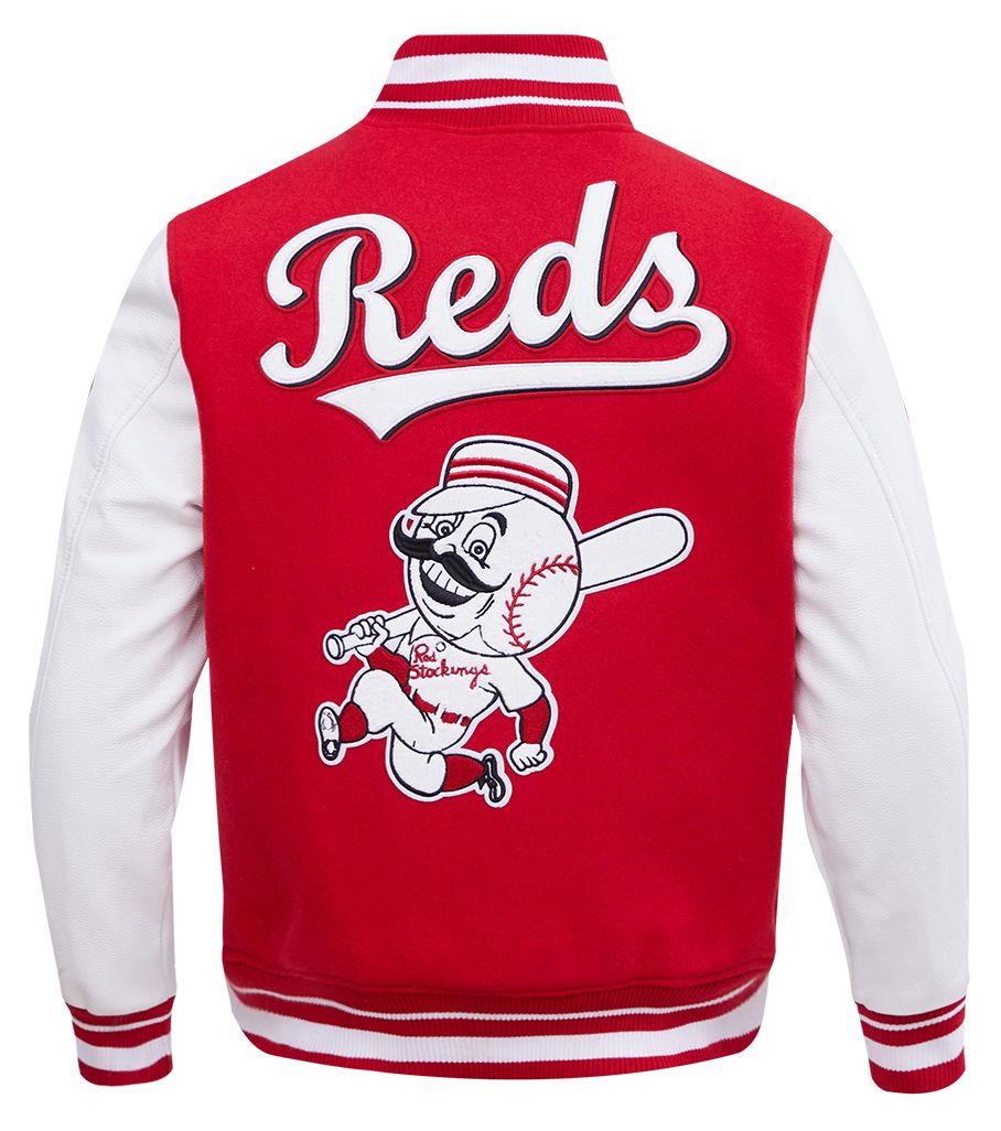 Pro Standard Men's Cincinnati Reds Red Retro Classic Jacket product image