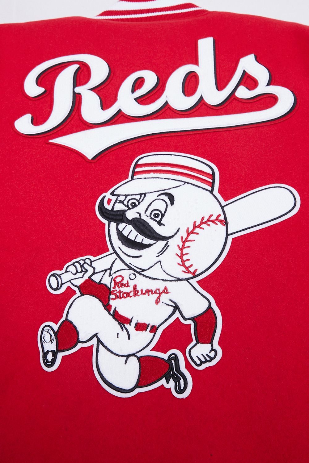 Pro Standard Men's Cincinnati Reds Red Retro Classic Jacket product image