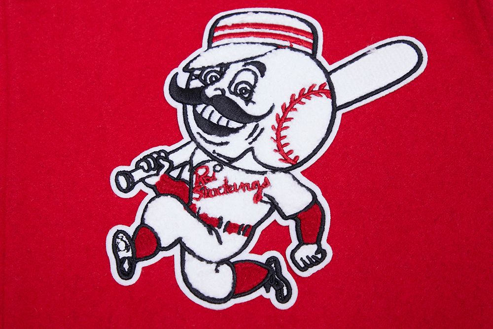 Pro Standard Men's Cincinnati Reds Red Retro Classic Jacket product image