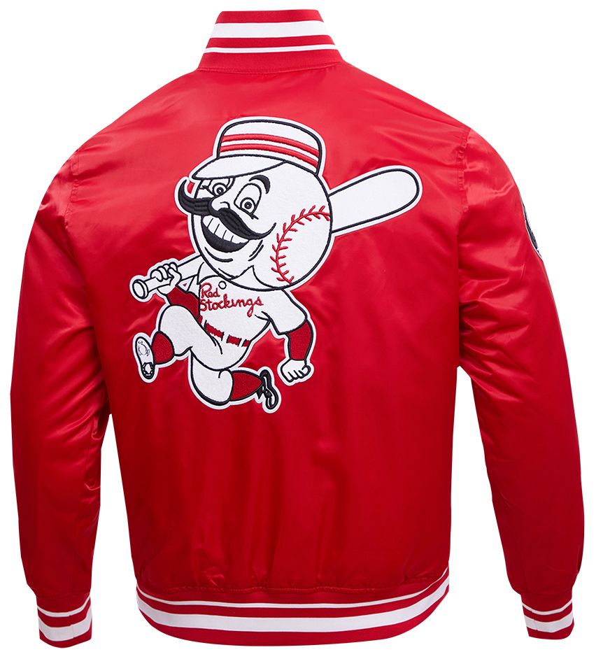 Pro Standard Men's Cincinnati Reds Retro Rib Satin Jacket product image