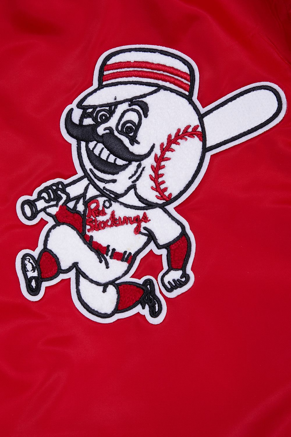 Pro Standard Men's Cincinnati Reds Retro Rib Satin Jacket product image