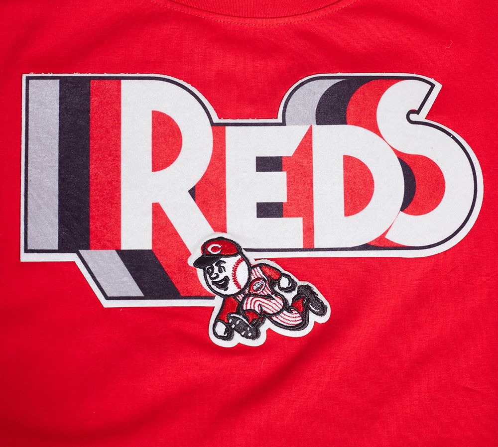 Pro Standard Women's Cincinnati Reds Red Retro Boxy T-Shirt product image