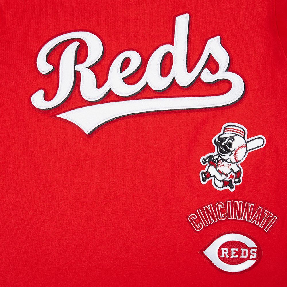 Pro Standard Youth Cincinnati Reds Red Classic Retro T-Shirt product image