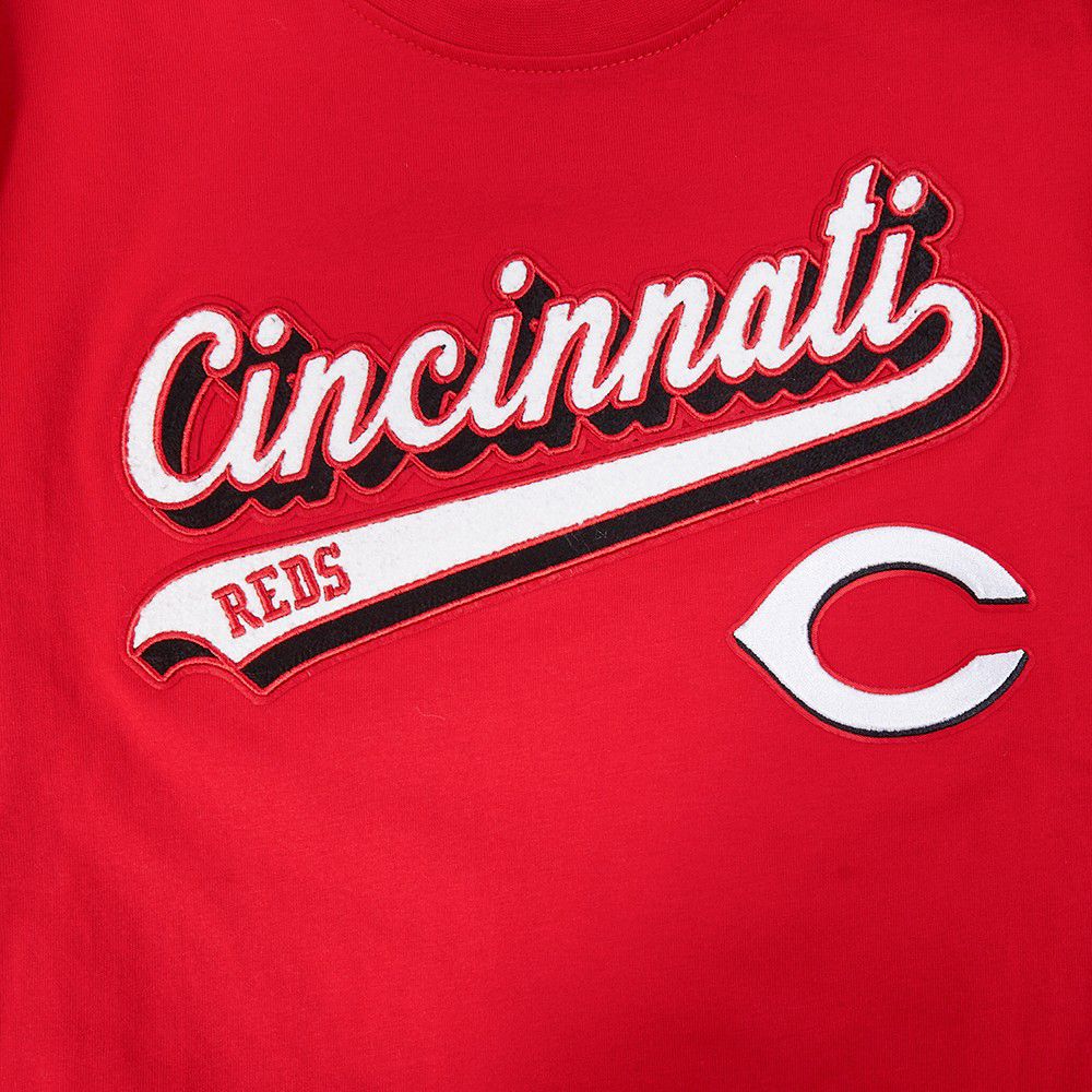 Pro Standard Youth Cincinnati Reds Red Script Tail T-Shirt product image